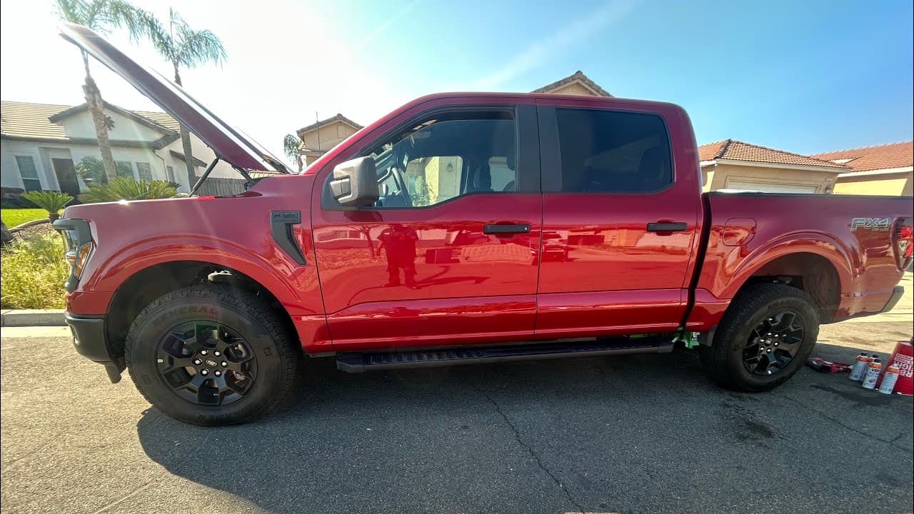 How to Replace Front Brake & Rotors | 2021-2024 Ford F-150 2.7L EcoBoost V6 DIY #fordf150 #ford