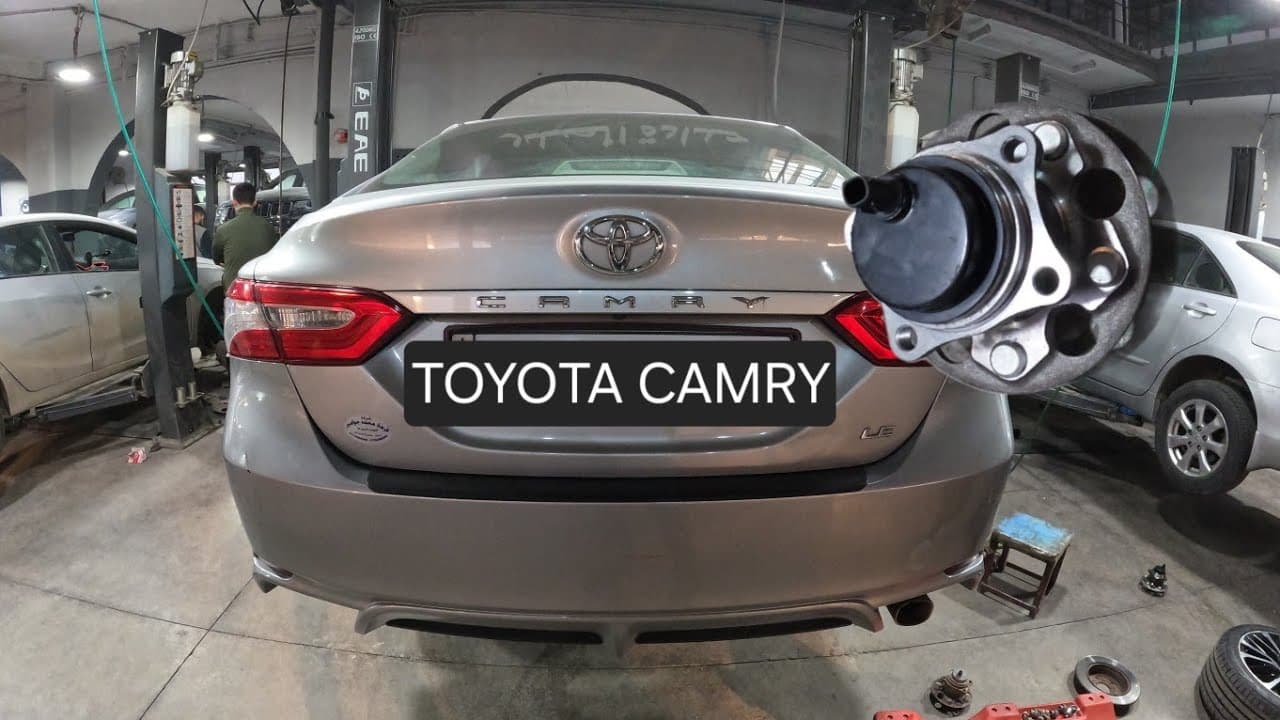 rear wheel hub bearing replacement ... toyota camry 2018-2023