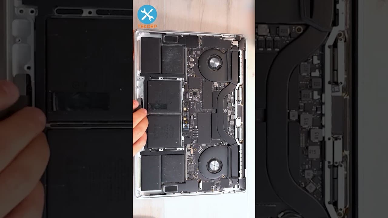 MACBOOK PRO 15 A1990 BATTERY REPLACEMENT 2018 19 MODEL