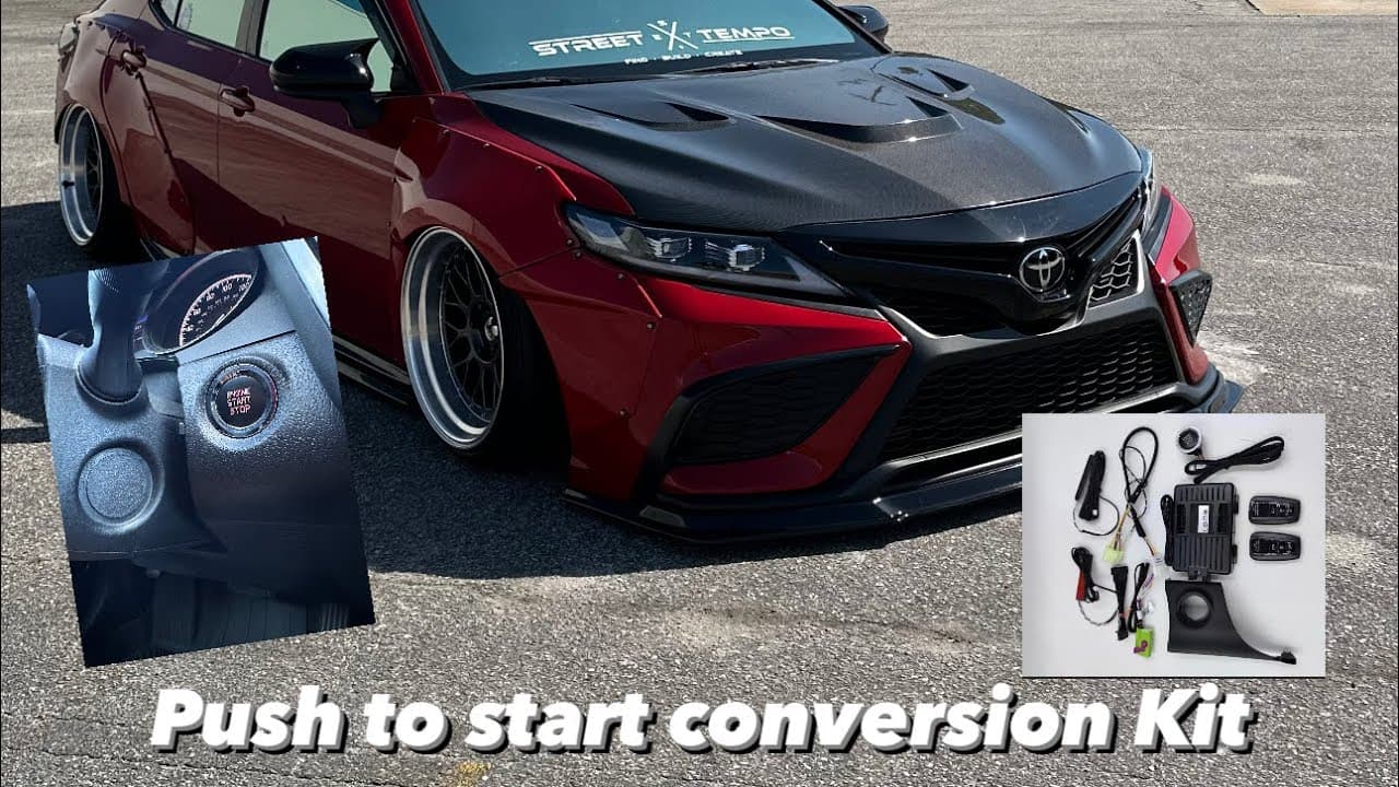2018-2023 Toyota Camry Push to start Conversion Kit (SE,LE Trim)