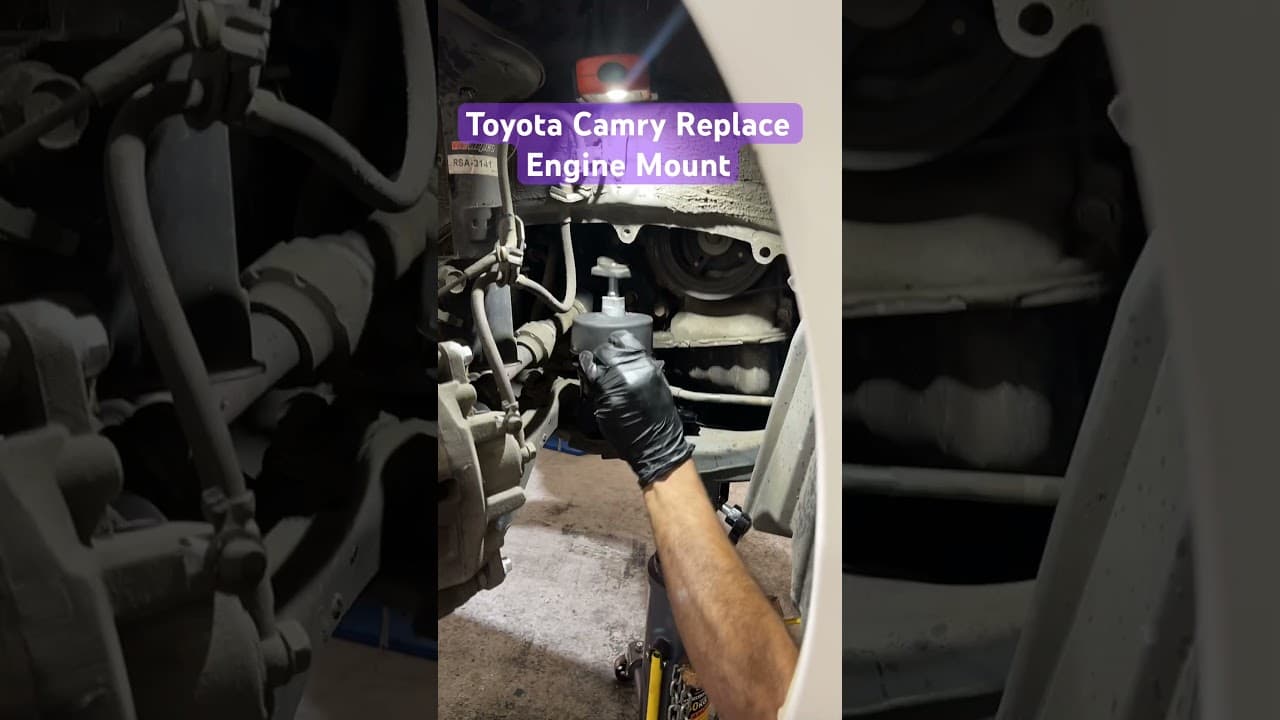 How to replace Camry engine mount @PrimeTechauto  #engine mount change