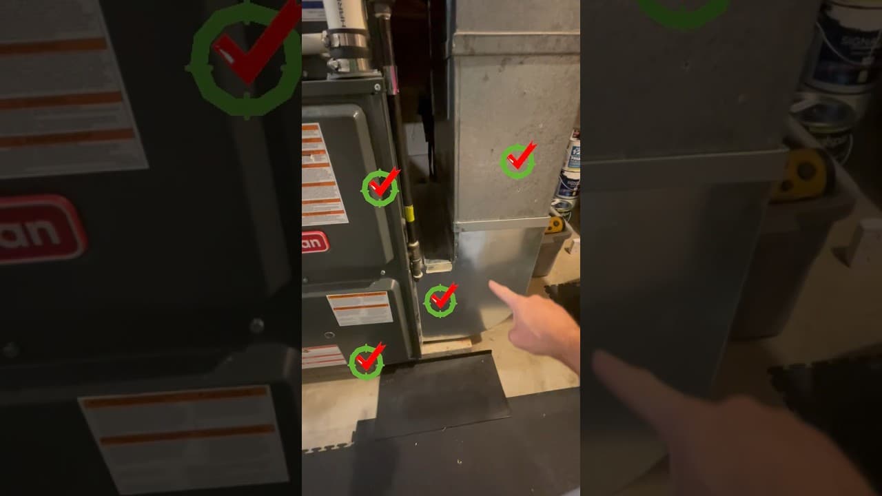 How to ACTUALLY Find Your Furnace Filter HVAC #shorts #short #youtubeshorts #diy #homeimprovement