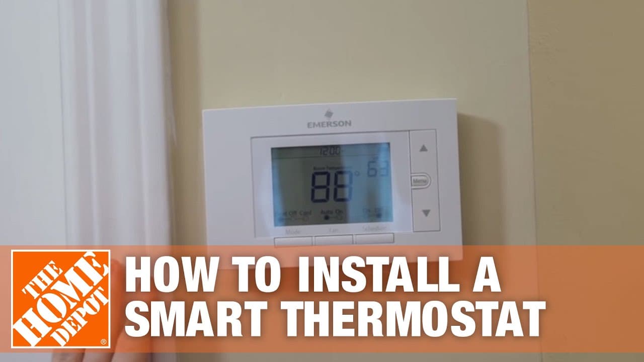 Step-By-Step Guide to Install a Smart Home Wi-Fi Thermostat | The Home Depot