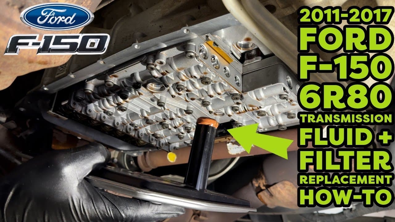 2011-2017 Ford F-150 6R80 Transmission Fluid and Filter Replacement How-To