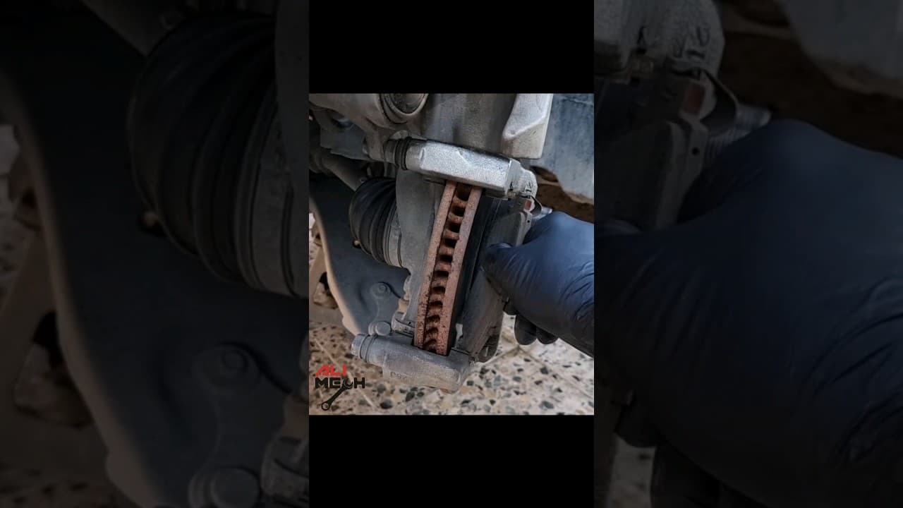 How to Replace Toyota Camry 2019 Front Brake pads #shorts