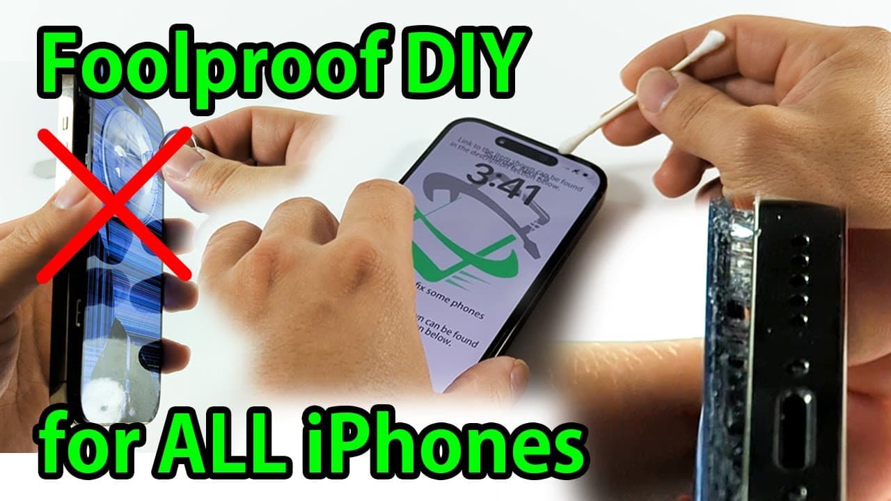 DIY How to Remove iPhone Displays / Open Any iPhone Without Any Damage