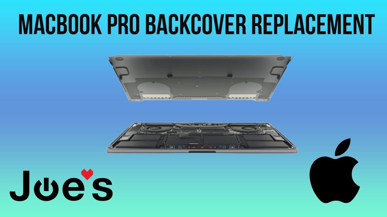 MacBook Pro M1 M2 Bottom Case Damaged? Replace It Yourself in 5 Minutes