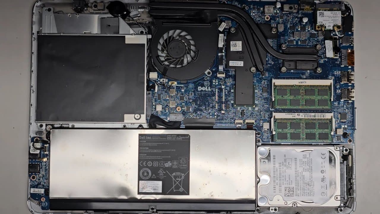 DELL XPS 15Z L511Z Disassembly RAM SSD Hard Drive Upgrade Battery Replacement Repair Quick Look