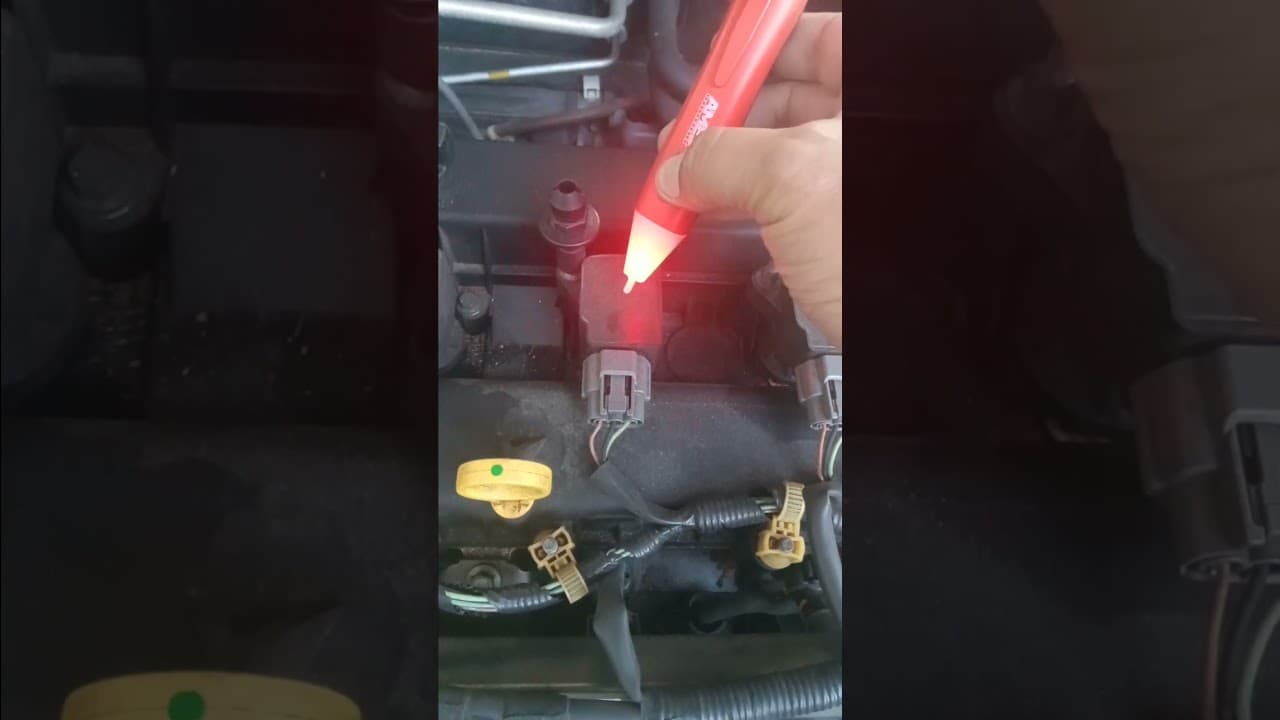 Checking Ignition Coil with Wireless Voltage Tester