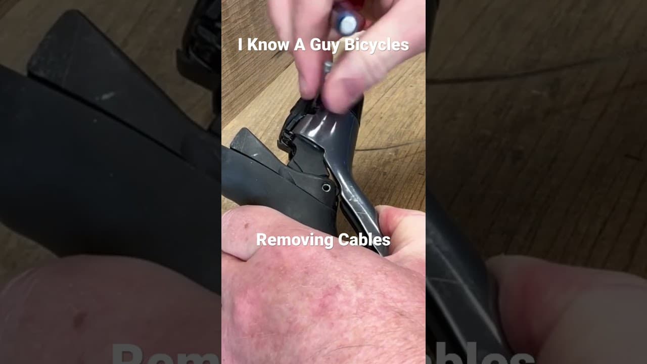 Removing Cables - Shimano Ultegra ST-6600 Shifter #shimano  #ultegra #shorts