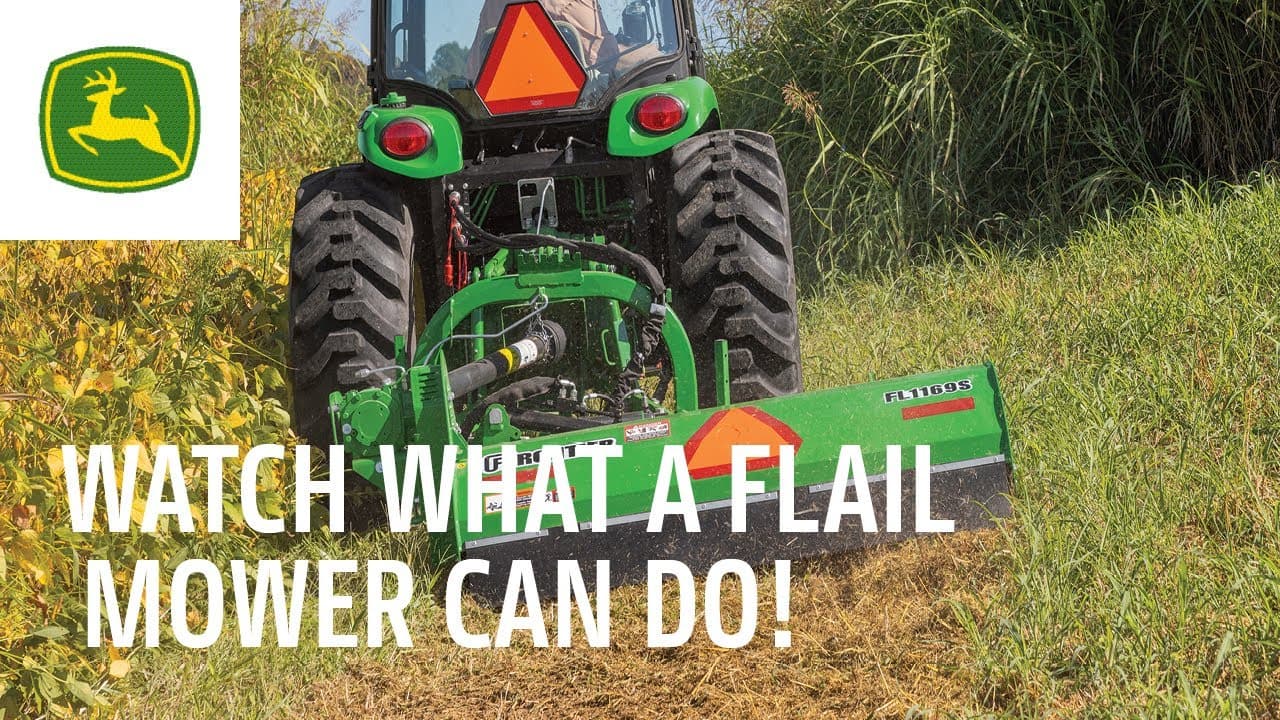 Watch what a flail mower can do | John Deere Tips Notebook