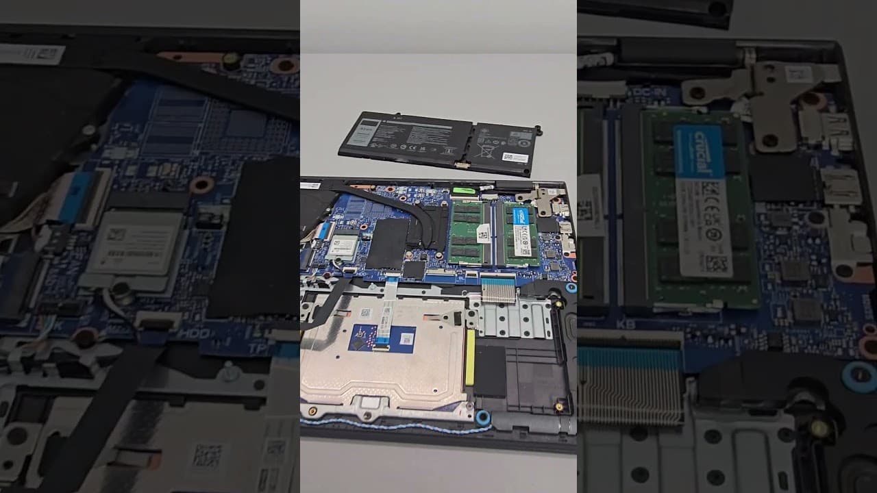 How to replace the battery on a Dell laptop