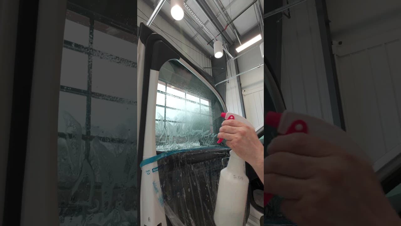 Window Tint Install on Honda Civic