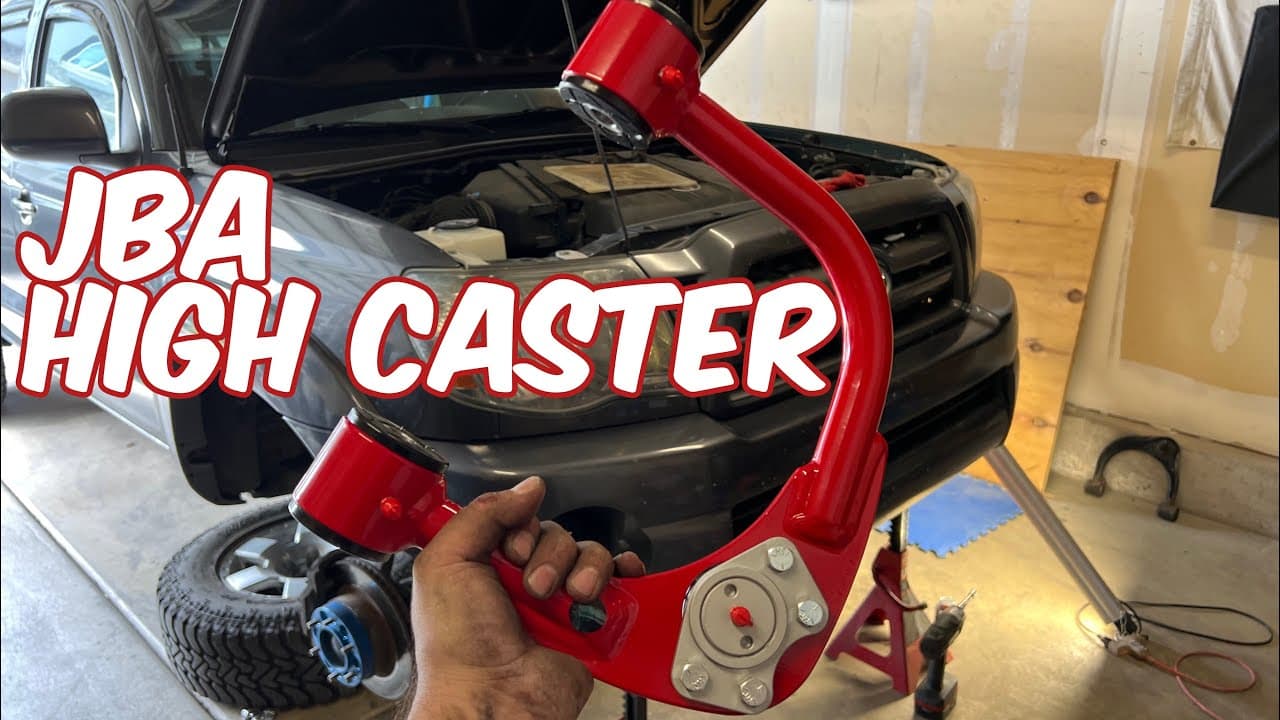 Toyota Tacoma Upper Control Arm Upgrade – JBA Install Guide