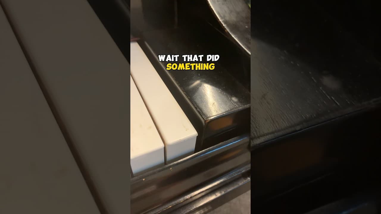 Easy fix left pedal on piano #piano #pianotuning #woodworking #pianomusic #pianocover #pianotutorial