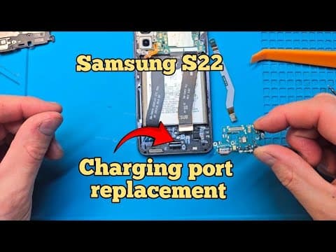 Samsung Galaxy S22 Charging Port Replacement, Not Charge