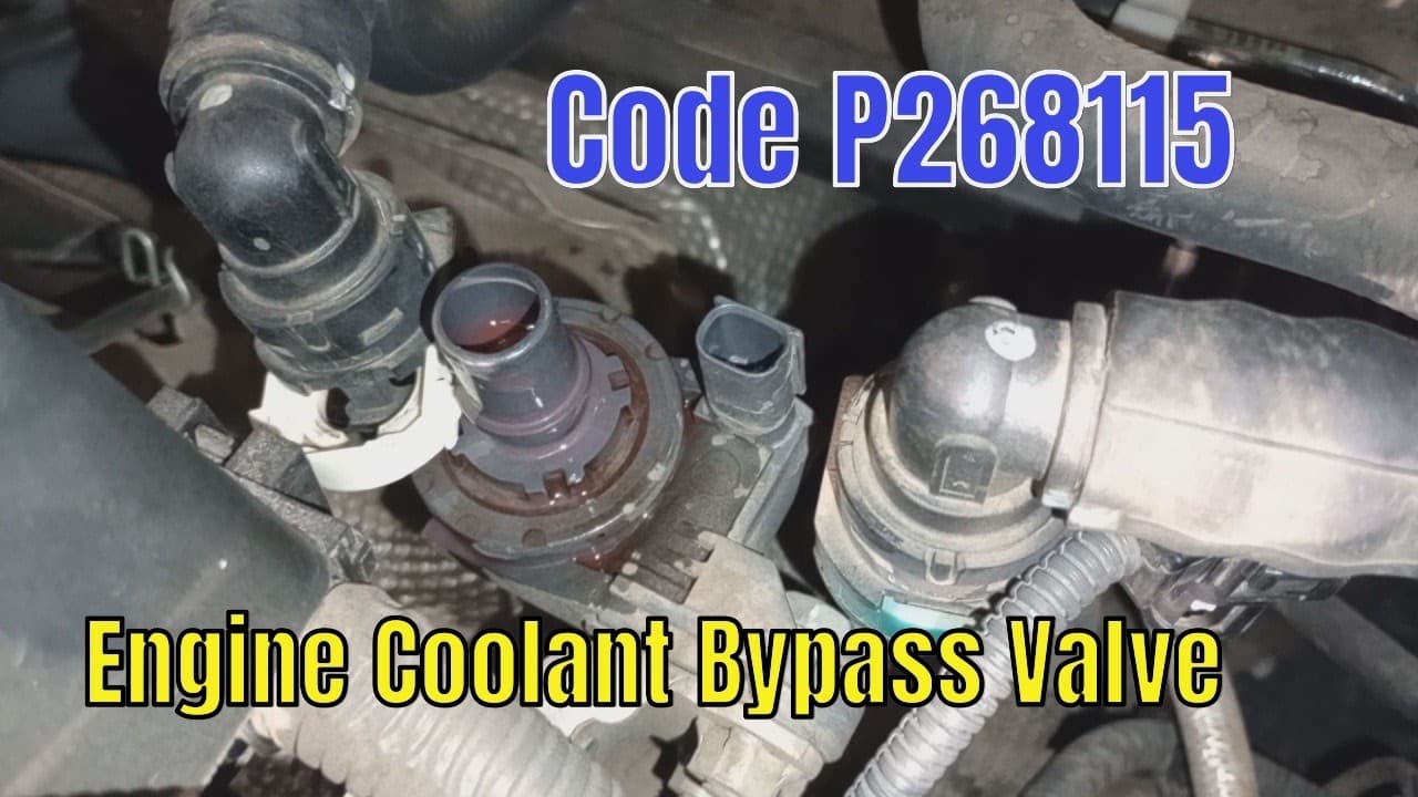 2018-2023 Toyota Camry - Code P268115 - Engine Coolant Bypass Valve