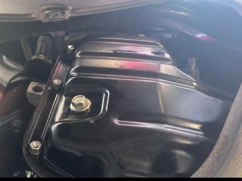 2020 Toyota Camry oil change