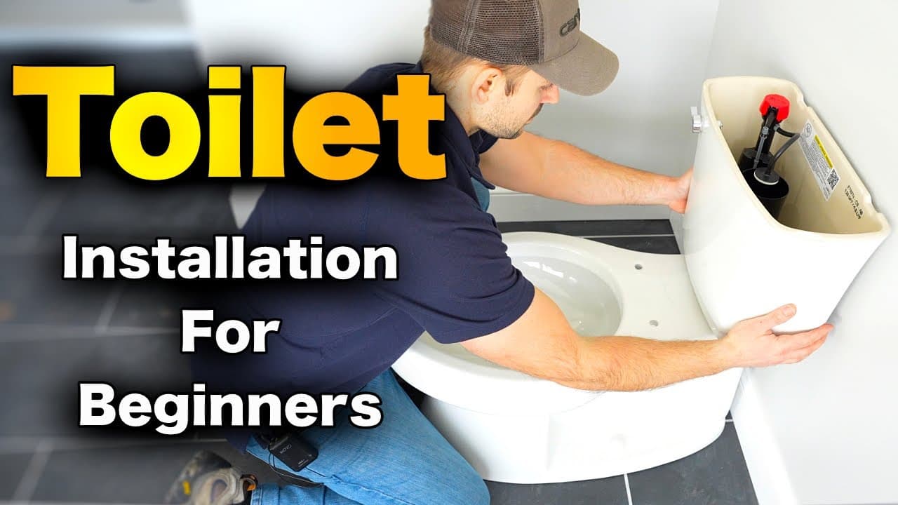 How To Install A Toilet - Beginner's Guide With STEP-BY-STEP INSTRUCTIONS
