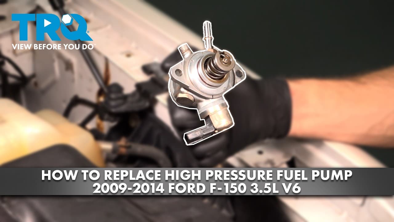 How to Replace High Pressure Fuel Pump 2009-2014 Ford F-150 3.5L V6
