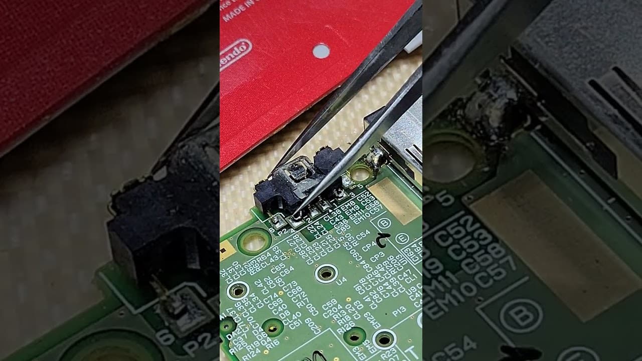This 3DS Won't Charge.. Let's Fix  It! #repair #shorts #microsoldering