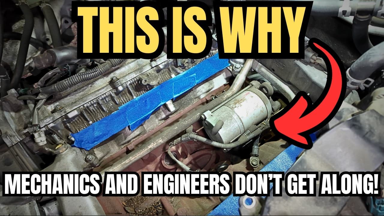 This is Why Mechanics and Car Engineers Don't Get Along! The Dreaded Toyota Starter