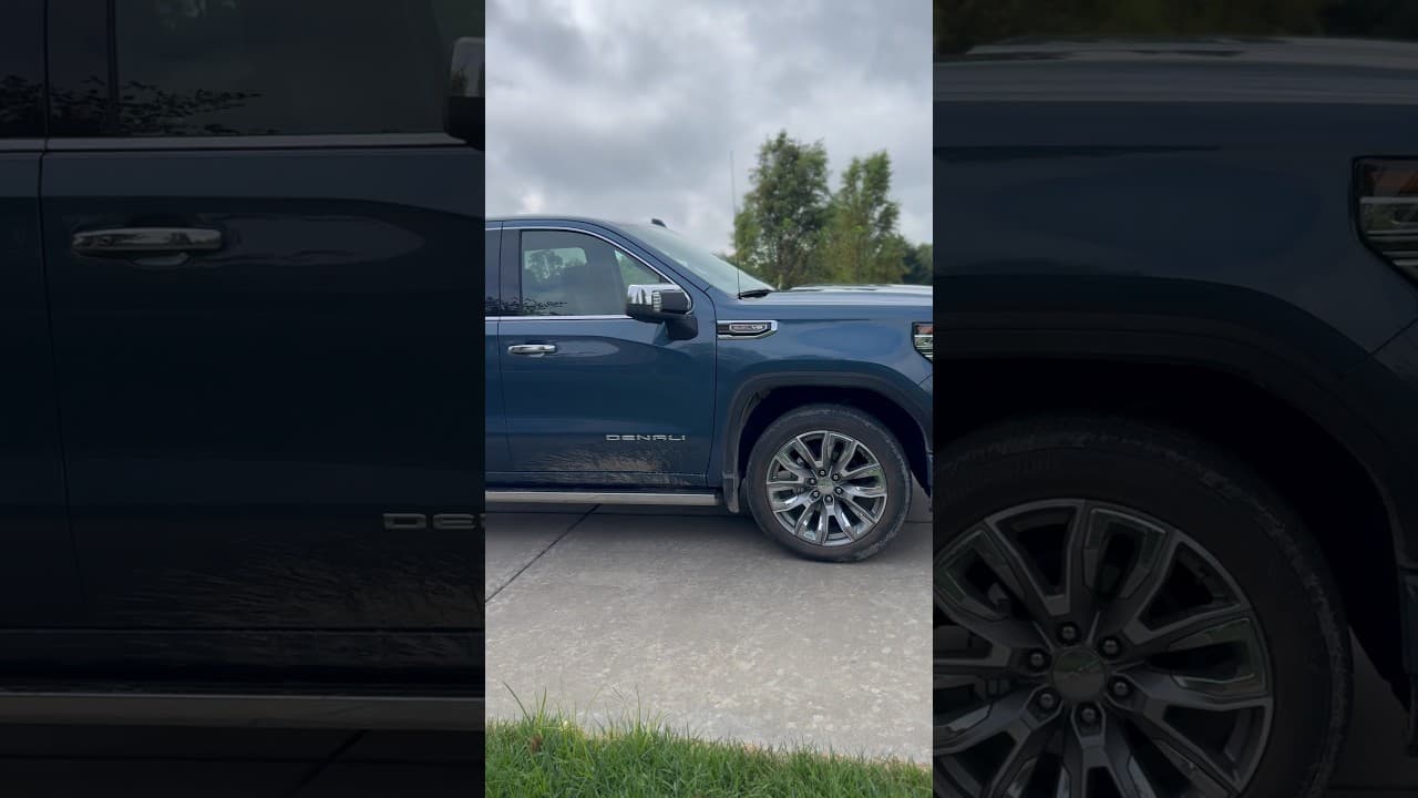 2024 GMC Sierra/ Silverado oil change with 6.2 liter gas engine in under a minute. Quick oil change.