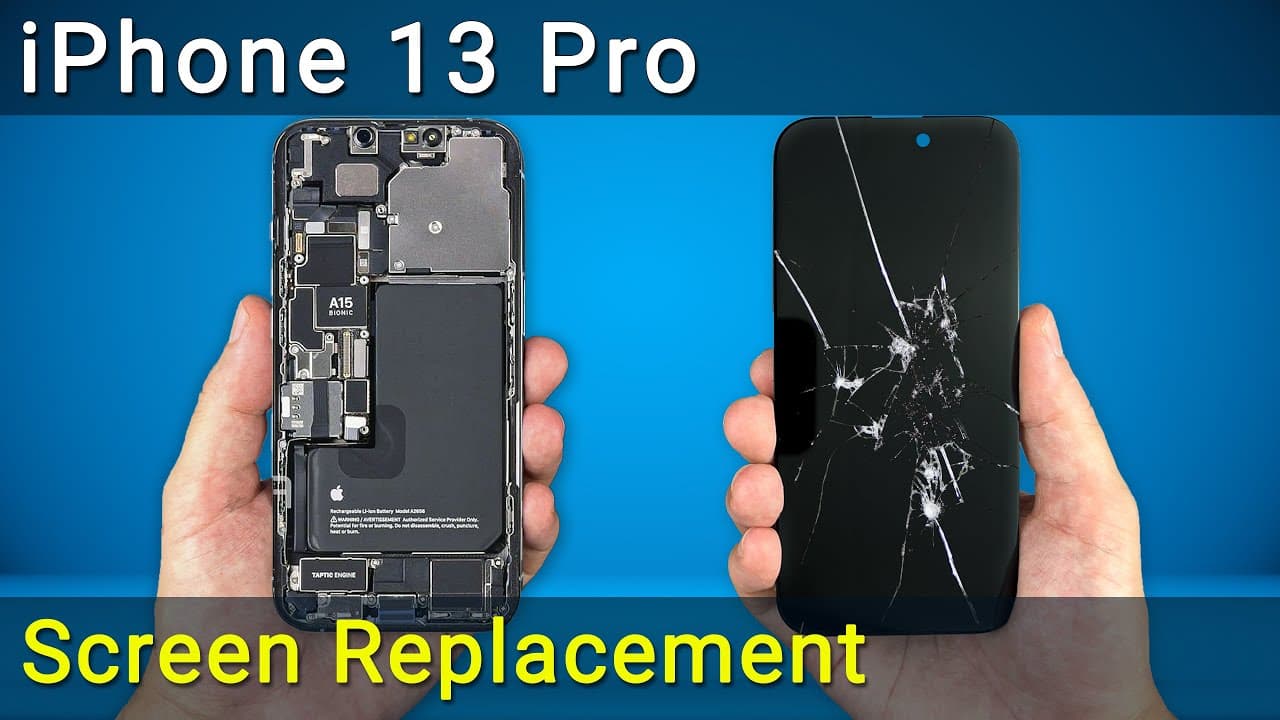 iPhone 13 Pro Screen Replacement Tutorial + Display Calibration