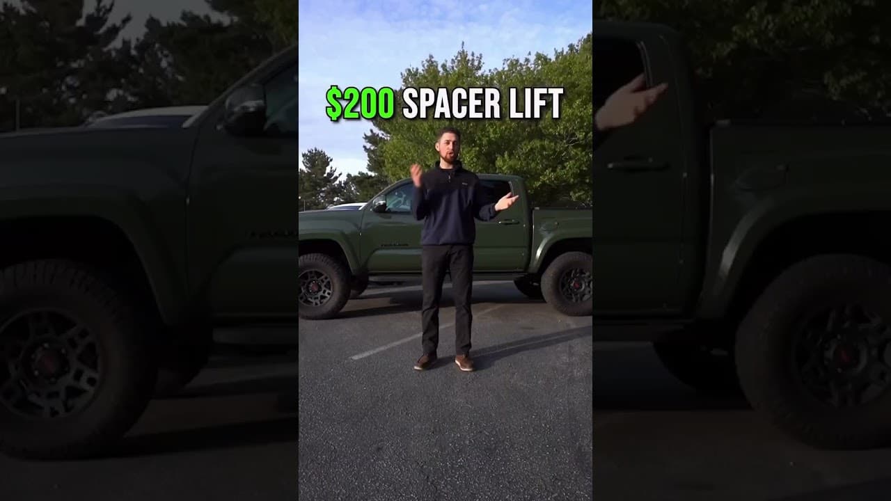Is a spacer lift worth the savings?