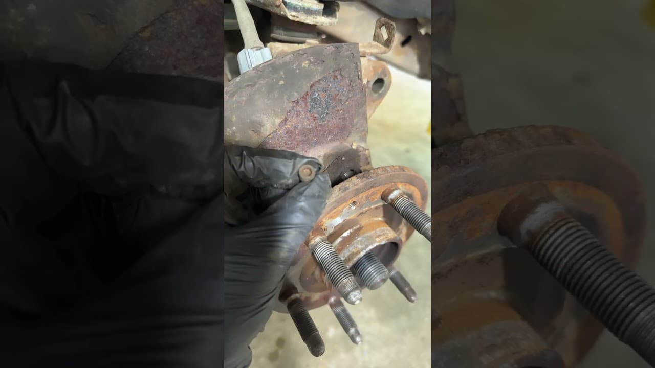 Silverado front wheel hub removal (4x4) 2017 model.