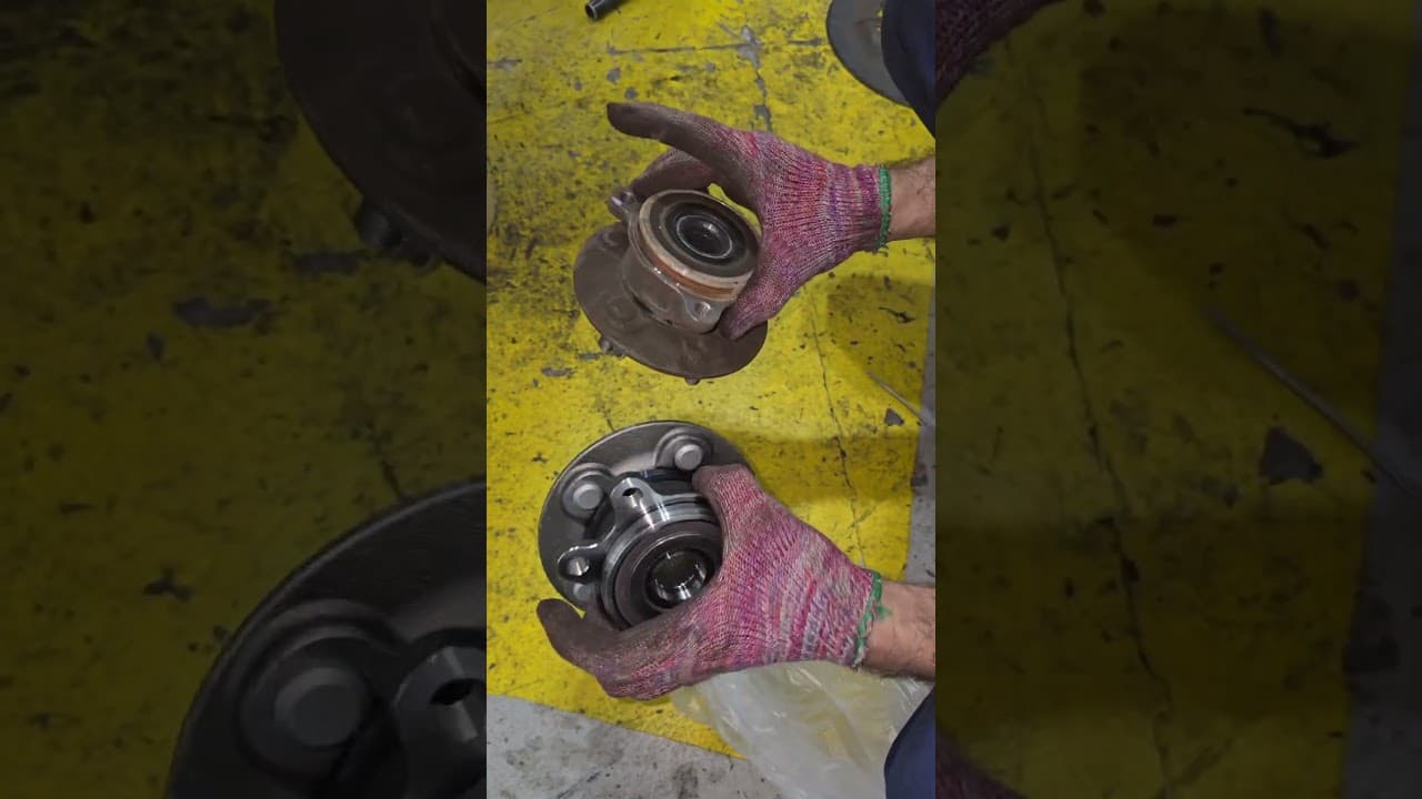 Toyota camry front wheel bearing replacement guide