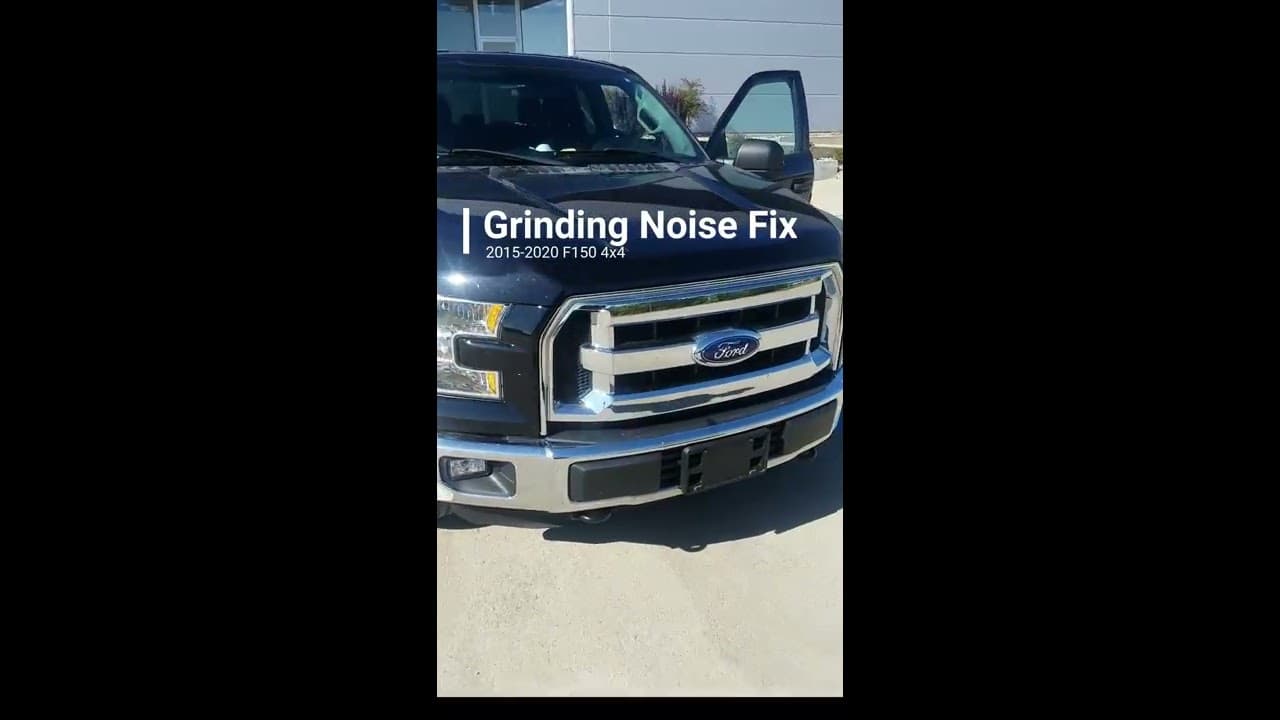F150 MYSTERY GRINDING NOISES $8 FIX