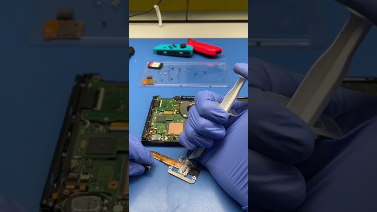 Nintendo Switch repair. (Charging port replacement) at Phone Fix Craft
