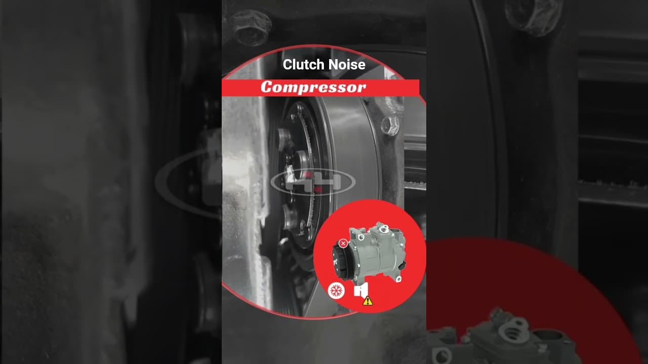 Car AC Making Noise When Compressor Clutch Turned On