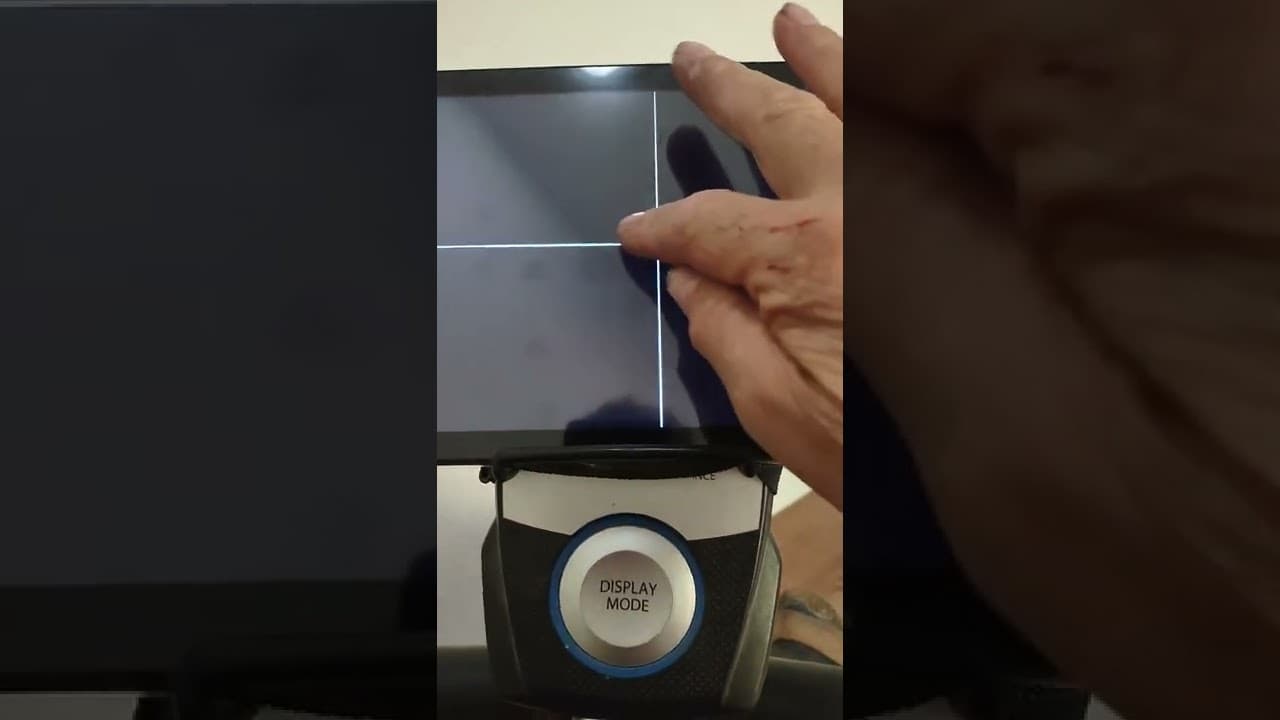 touch screen not working right in one spot