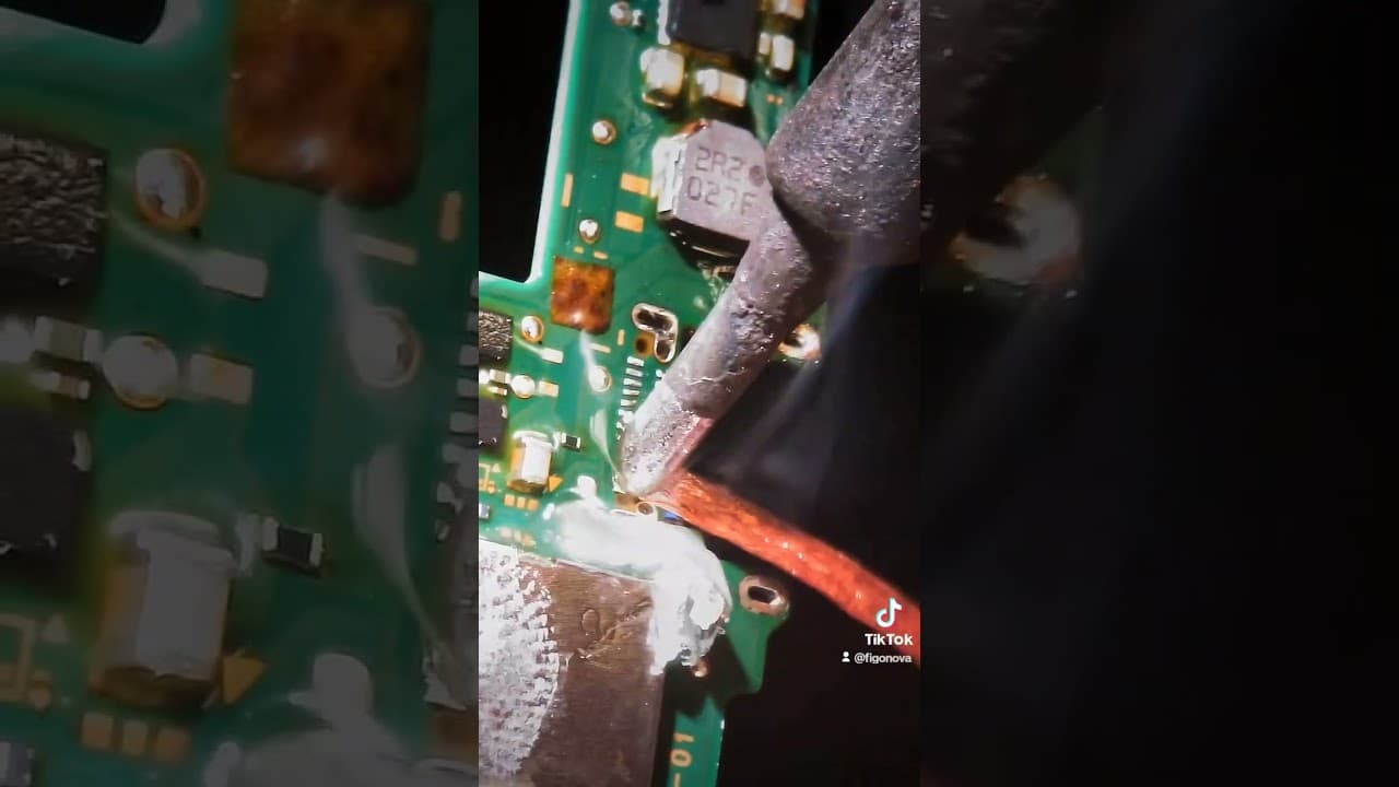 Fixing a broken charge port on a Nintendo Switch