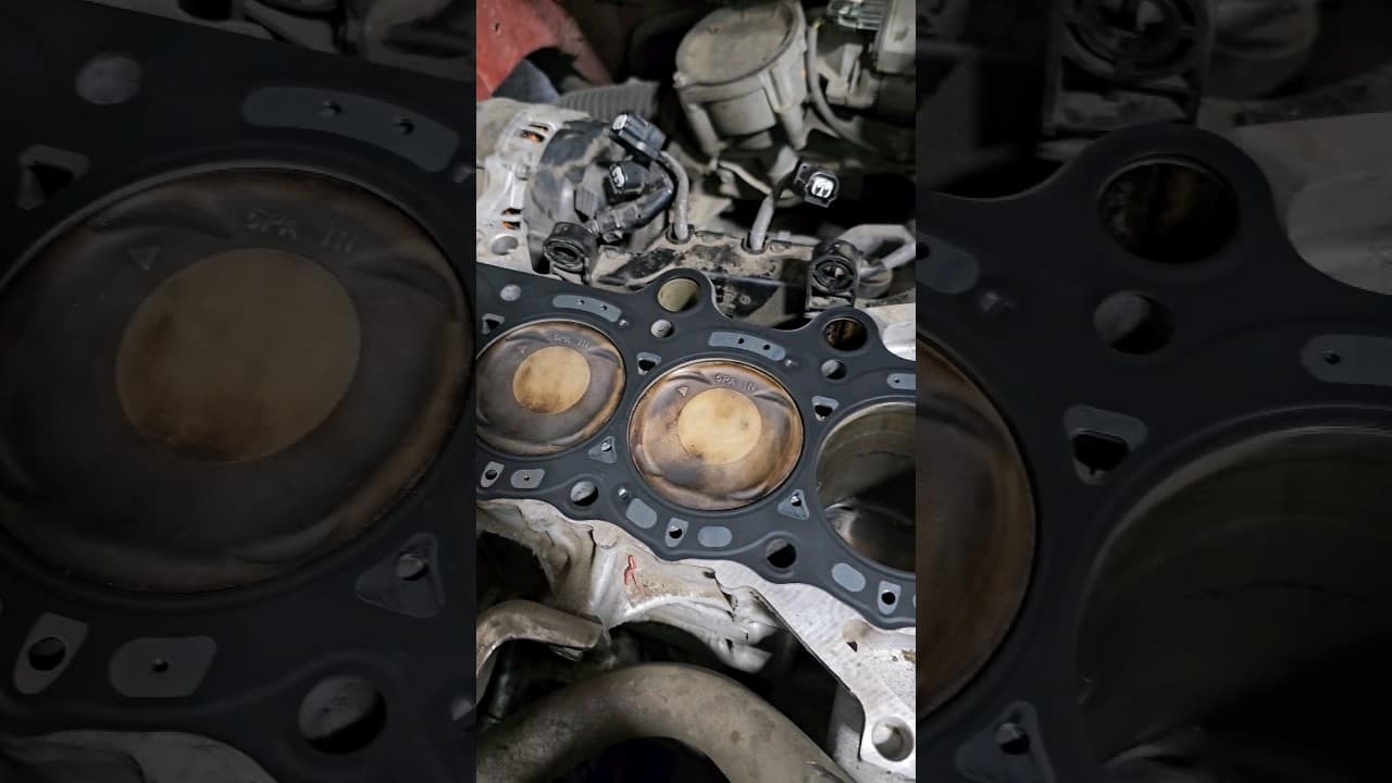 Crv Headgasket Part 2! #carsofyoutube #mechanic #techtips #shorts