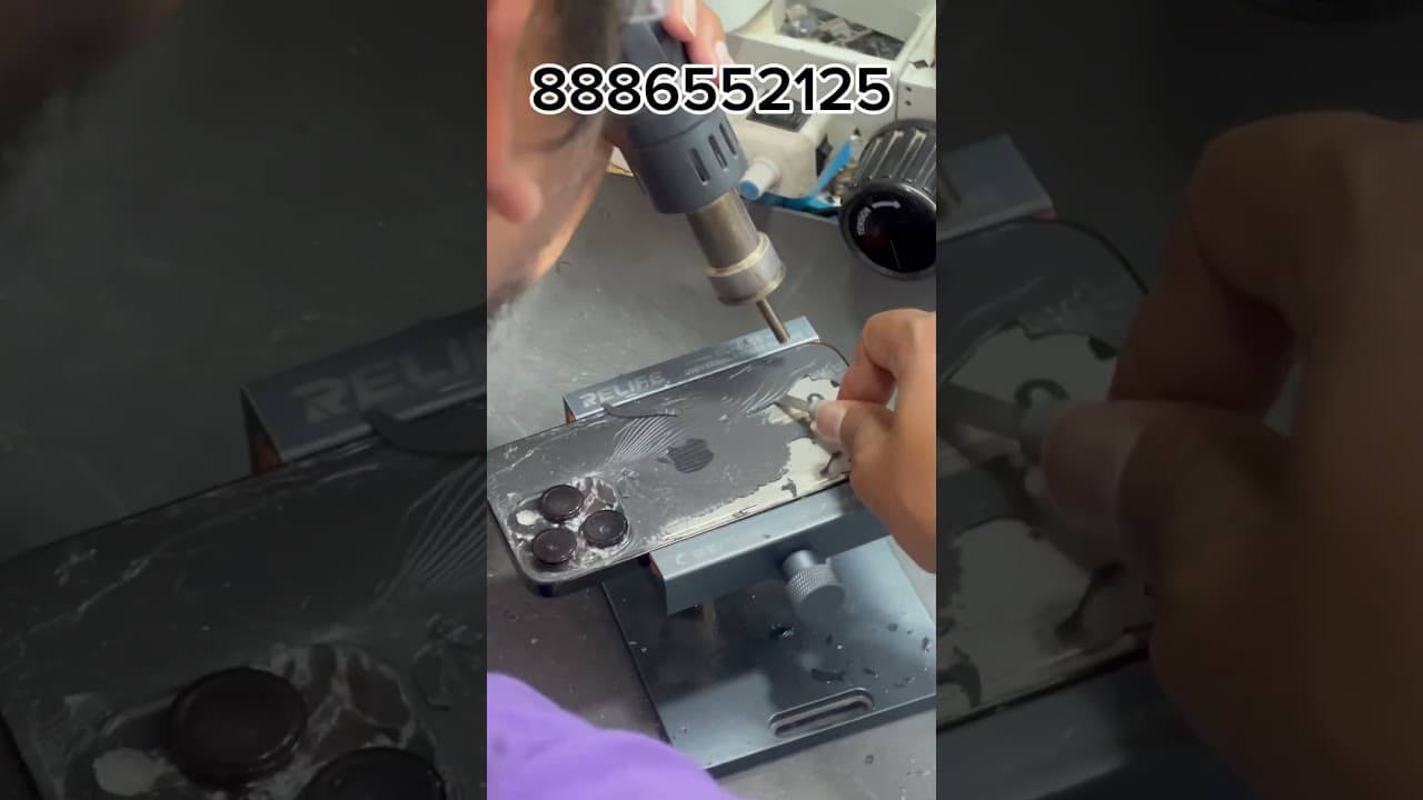 iPhone 14 Pro Back Glass Replacement #iphone #kphb #repair