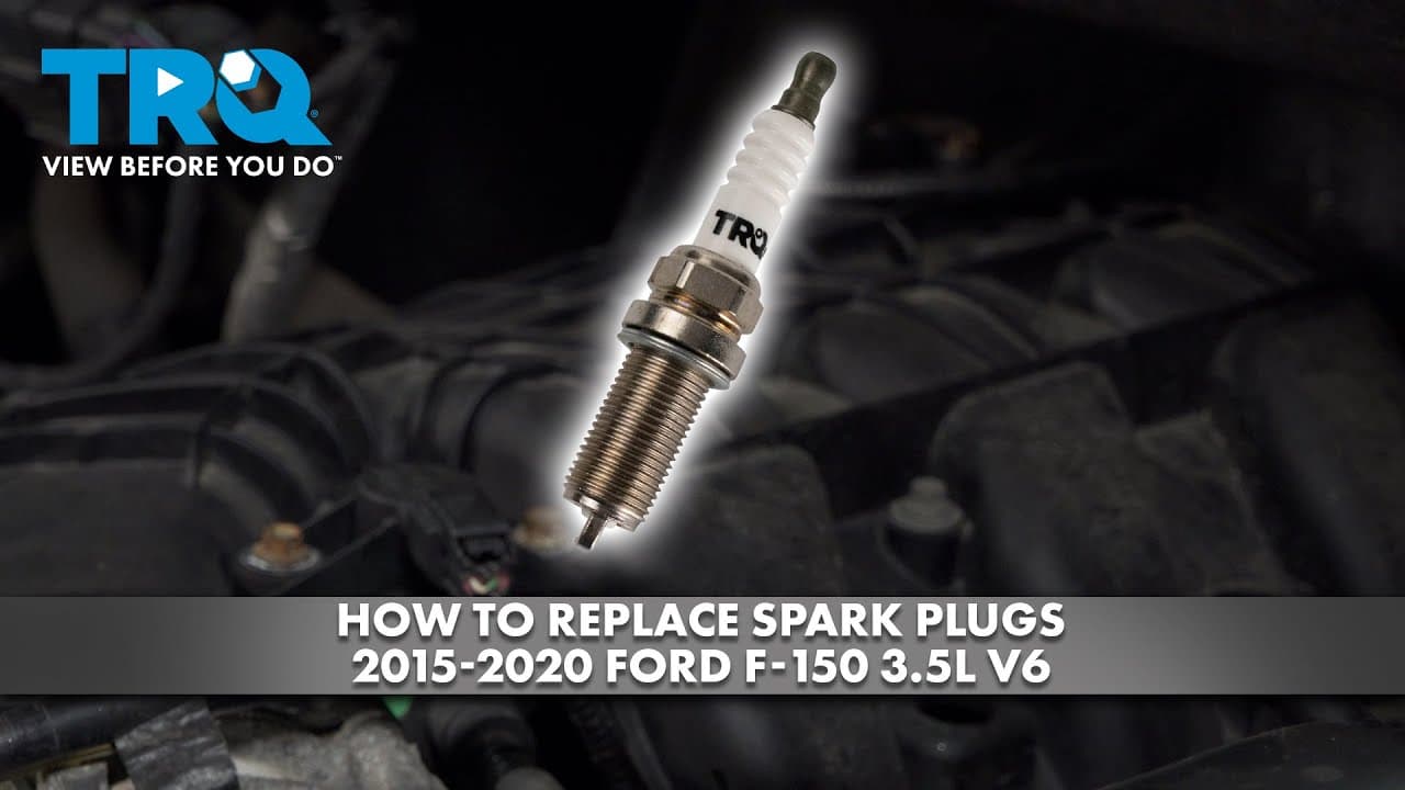 How to Replace Spark Plugs 2015-2020 Ford F-150 3.5L V6