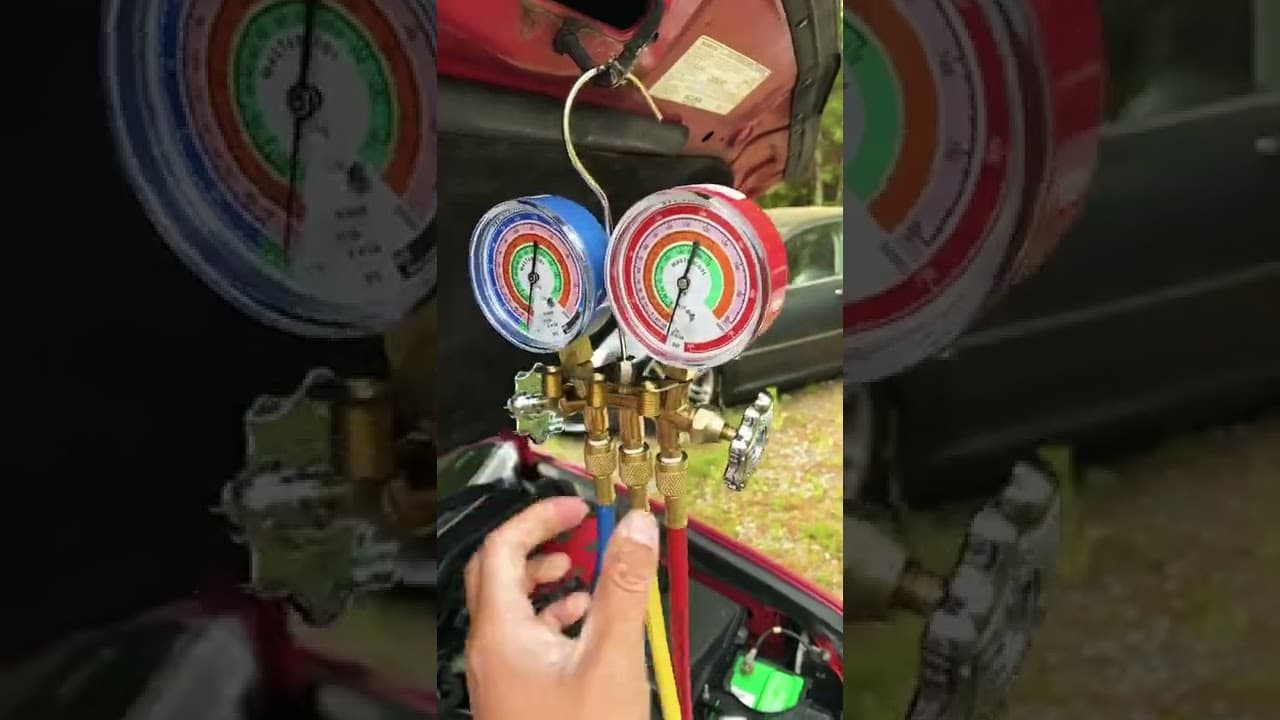 Pulling a vacuum on your car AC when replacing any components is a must!