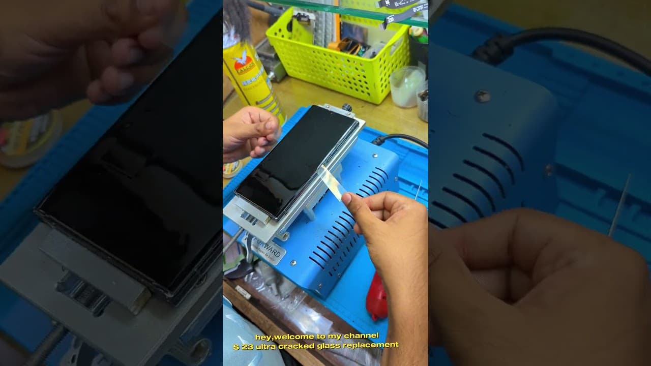 S23 Ultra glass replacement