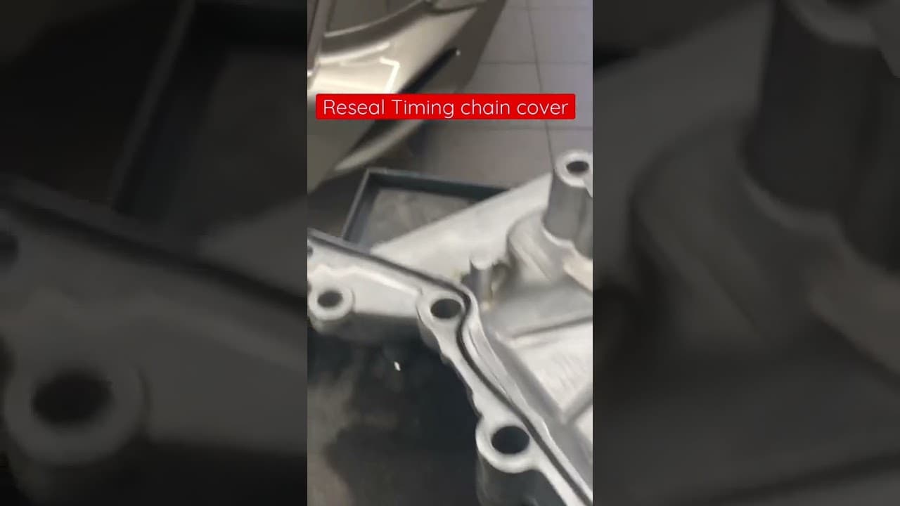 Reseal Timing Chain cover