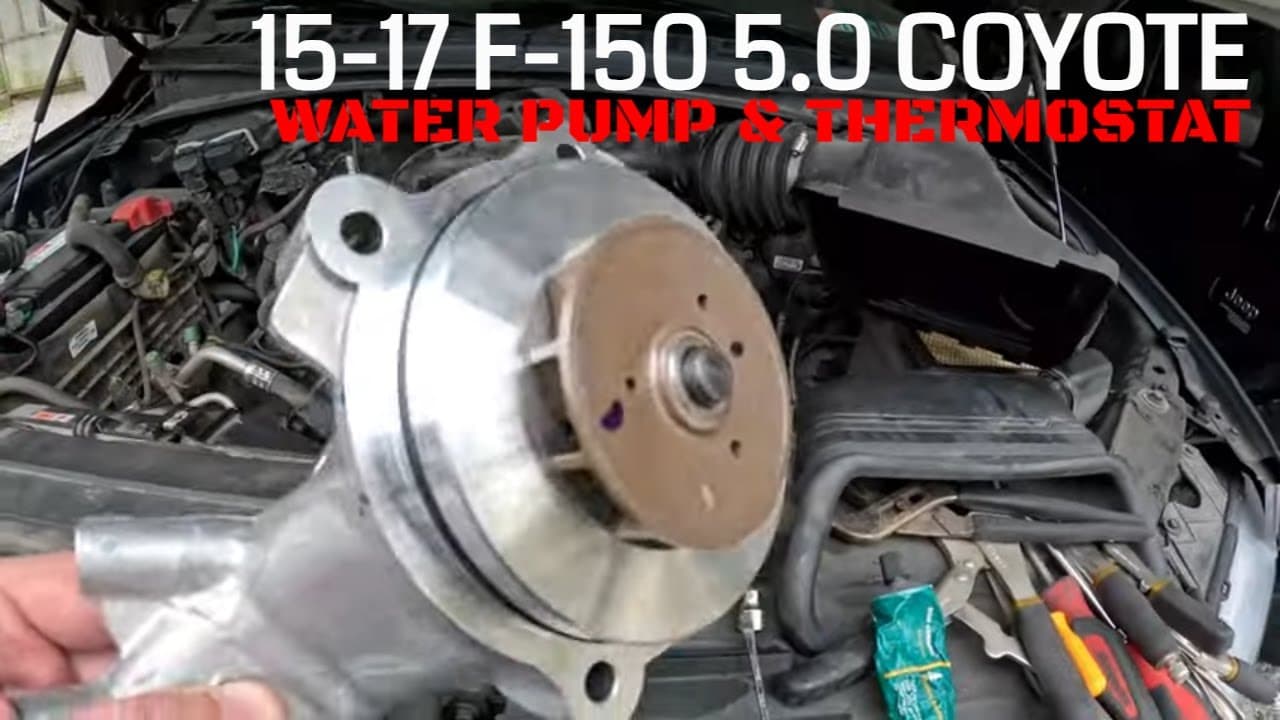15-17 F-150 Second Gen 5.0 Coyote V8 Water Pump & Thermostat Replacement
