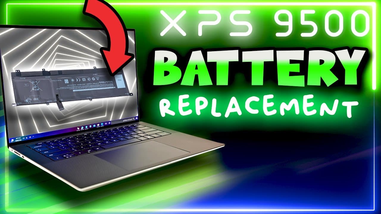 DIY Battery Replacement | Dell XPS 9500