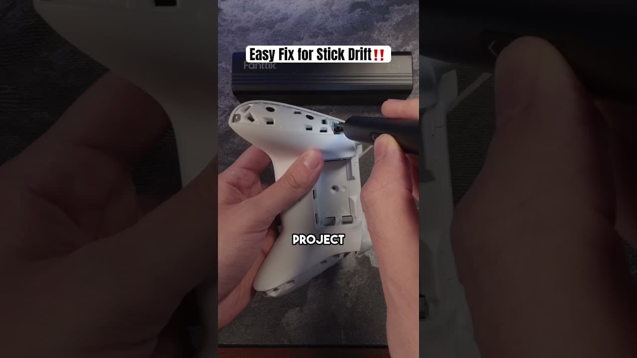 Easy Fix for Stick Drift! 😱