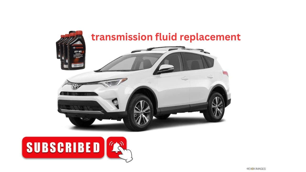 how to replace transmission fluid 2013-2024 toyota rav4 hybrid