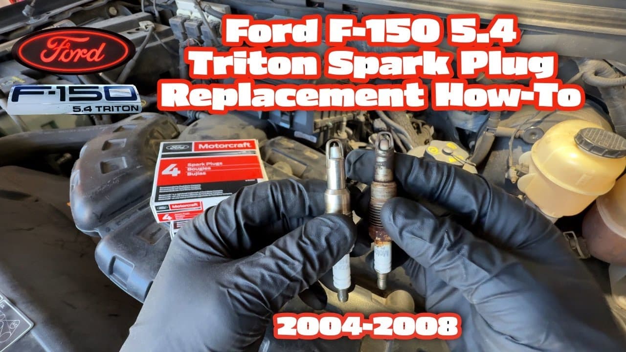 Ford F-150 5.4 Triton 2004-2008 Spark Plugs Replacement How-To