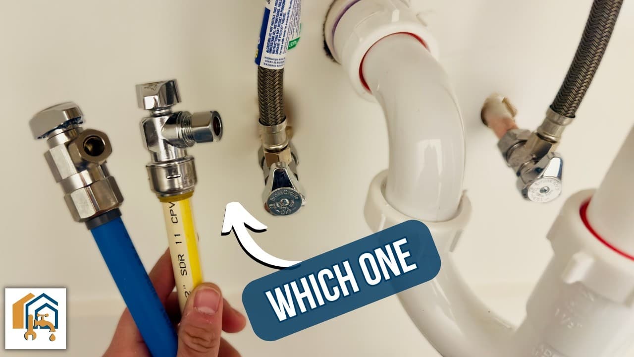 DIY Beginner Guide for Choosing the Right Shutoff Valve for Sink/Toilet