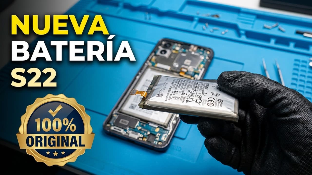 Cambio batería ORIGINAL S22 🔋