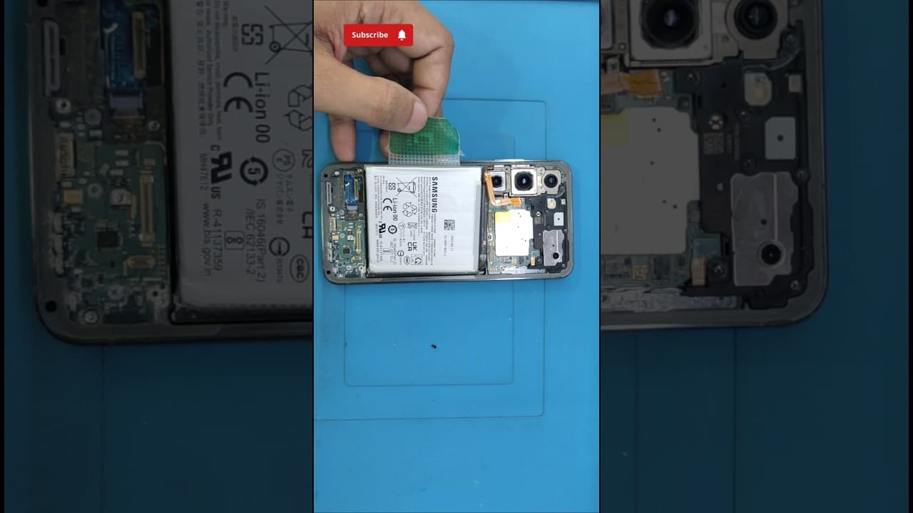 SAMSUNG BATTERY REPLACEMENT | SAMSUNG S23 BATTERY REPLACEMENT #samsung #shorts #viralvideo